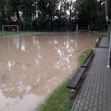 Vichřice s bleskovou povodní 1.7.2019